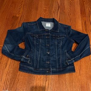 Old Navy dark wash jean jacket